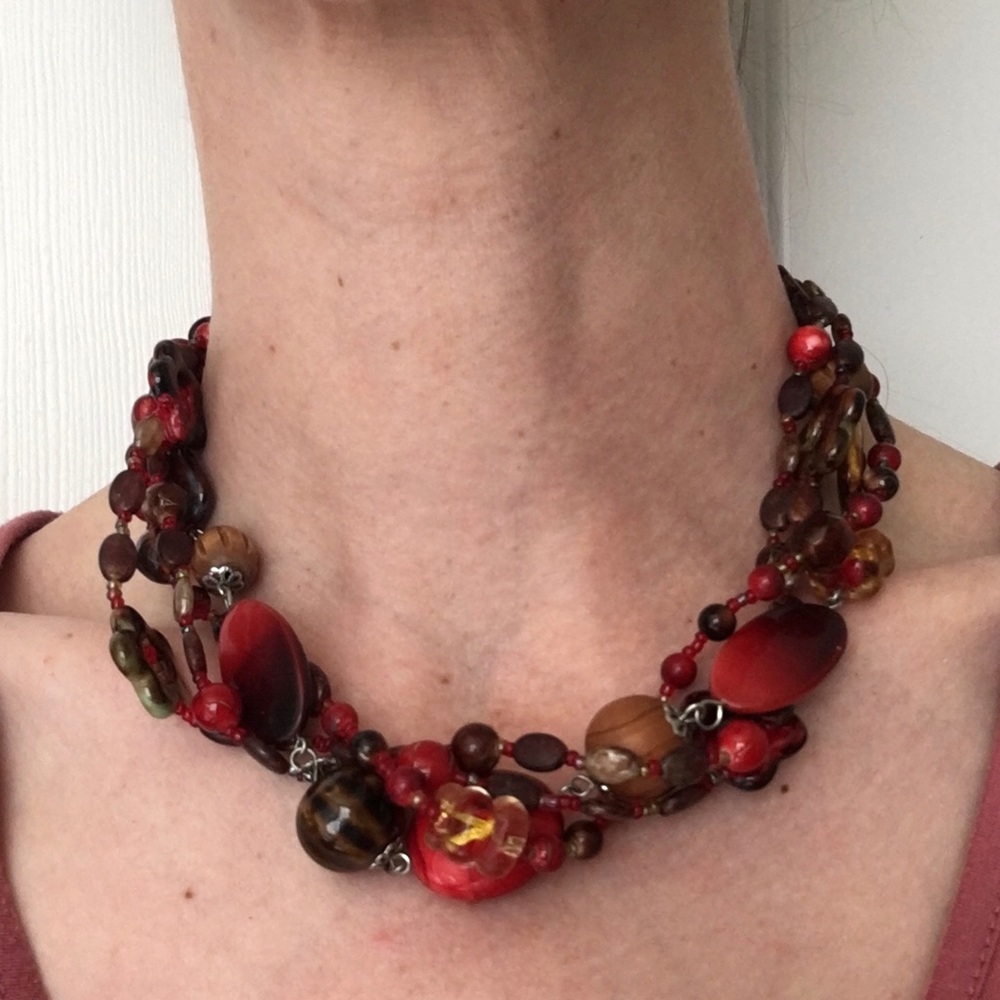 Adjustable 4-Strand Necklace - Picture 9 of 12